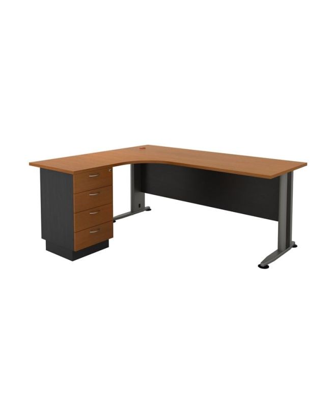 SUPERIOR COMPACT Αριστερή Γωνία - Απόχρωση Dark Grey - Cherry