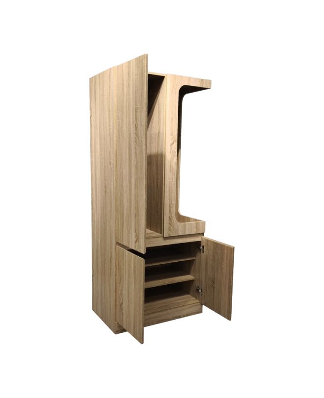 Έπιπλο εισόδου Feby sonoma 80x50.5x190εκ