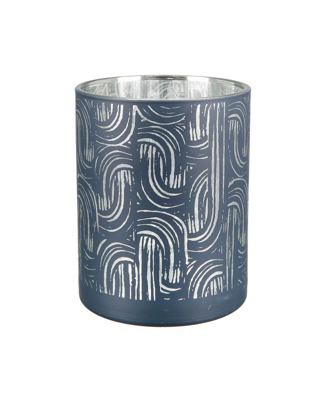 Θήκη Ρεσώ ArteLibre Με Διακόσμηση Μπλε Γυαλί 12.5cm