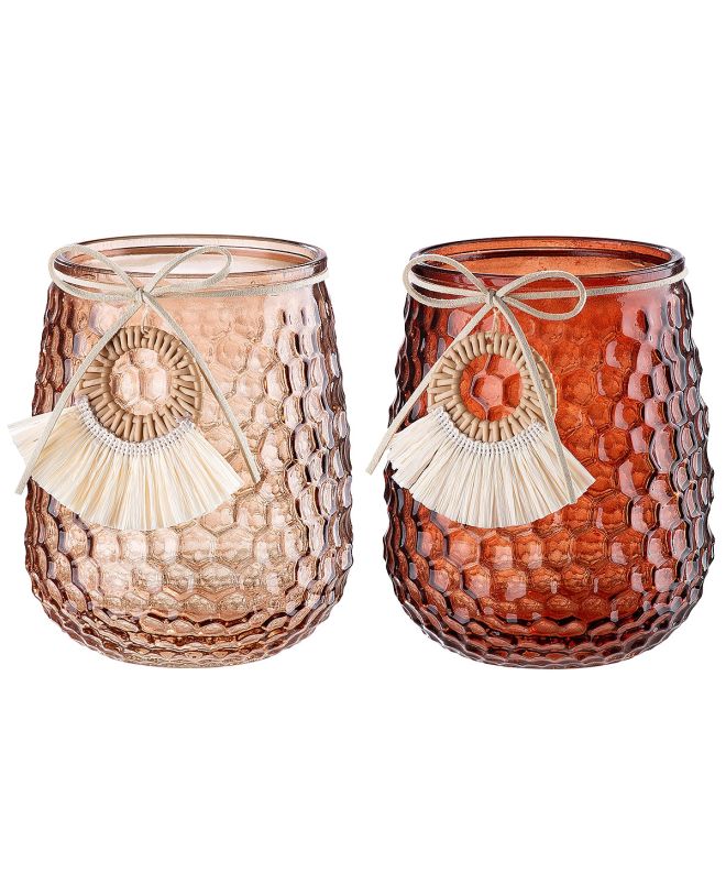 Θήκη Ρεσώ ArteLibre Γυαλί 11x11x14cm Σε 2 Χρώματα