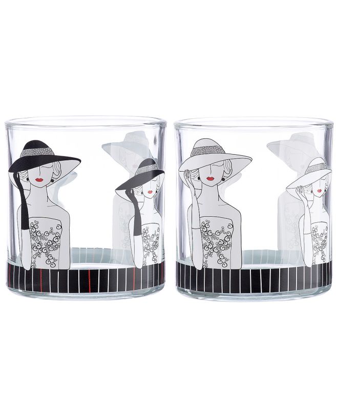 Θήκη Ρεσώ ArteLibre Γυναίκα Με Καπέλο Διάφανο Γυαλί 8cm