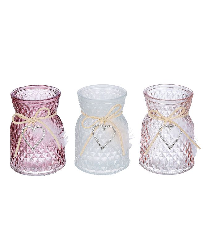 Θήκη Ρεσώ ArteLibre Γυαλί Πολύχρωμο 11cm Σε 3 Χρώματα