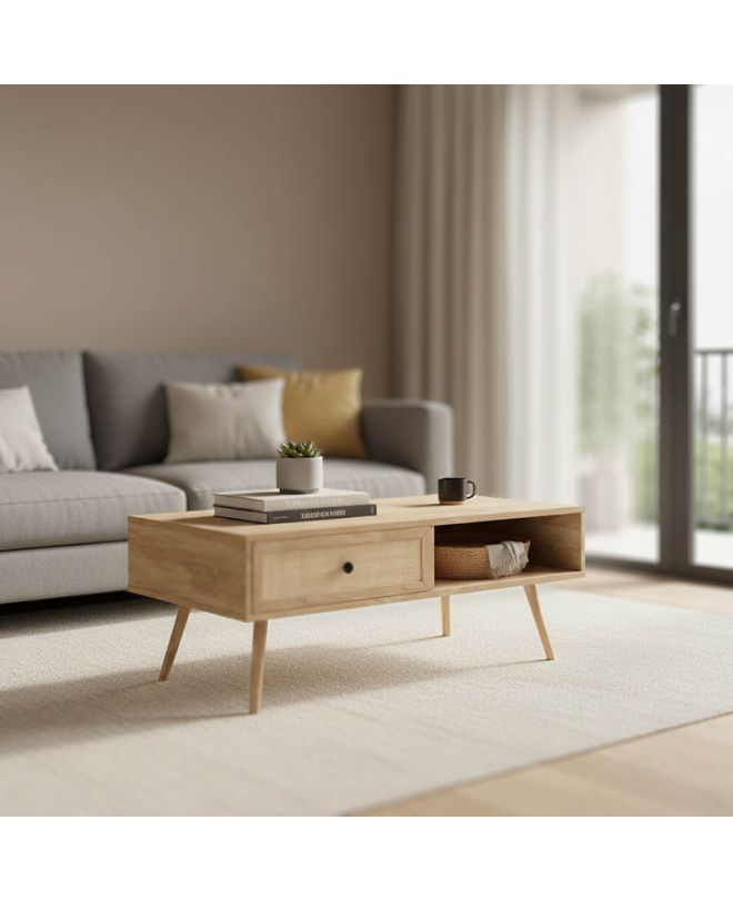 Τραπέζι σαλονιού Oslo sonoma 110x59x41,5εκ