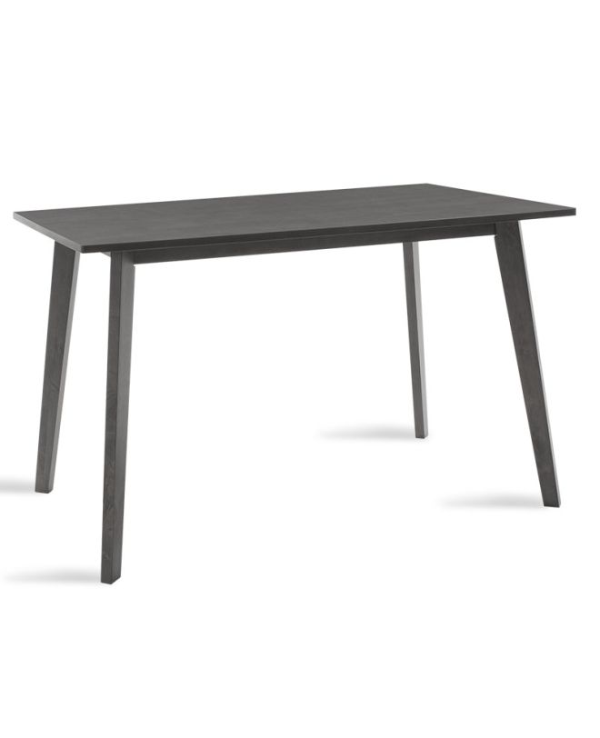 Τραπέζι Benson MDF σε rustic grey απόχρωση 120x75x75εκ