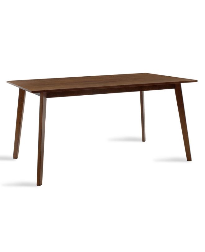Τραπέζι Benson MDF σε καρυδί απόχρωση 150x90x75εκ
