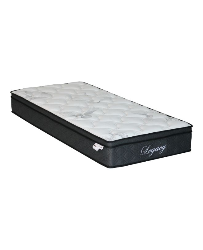 Στρώμα Legacy pocket spring μονής όψης roll pack με ενσωματωμένο ανώστρωμα 23-25cm 90x200εκ