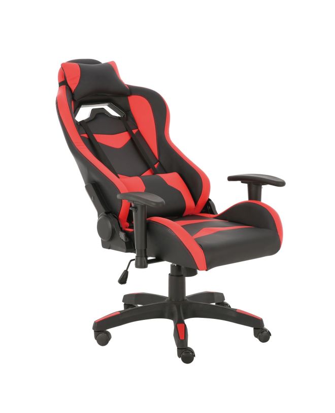 Καρέκλα Γραφείου ArteLibre Gaming ΑΙΜΙΛΙΑ Κόκκινο PVC 69x67x124-134cm