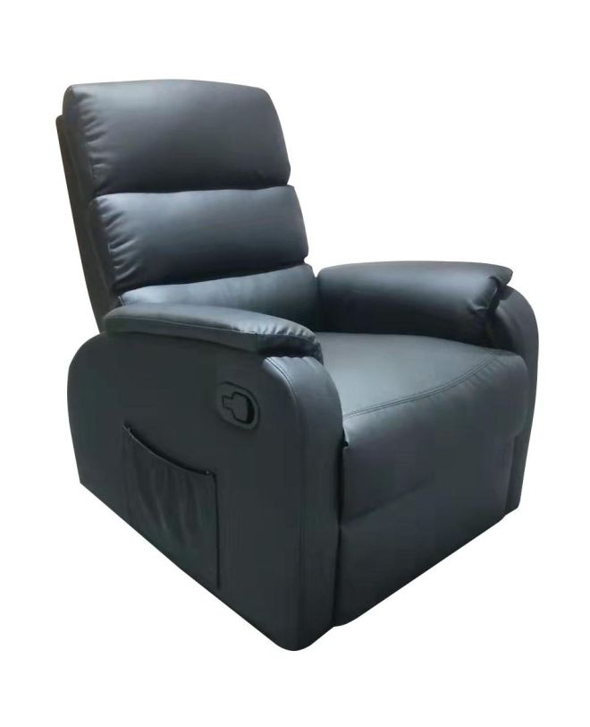 Πολυθρόνα ArteLibre Relax Με Μασάζ ΗΑΝΑ Μαύρο PU 77x90x99cm