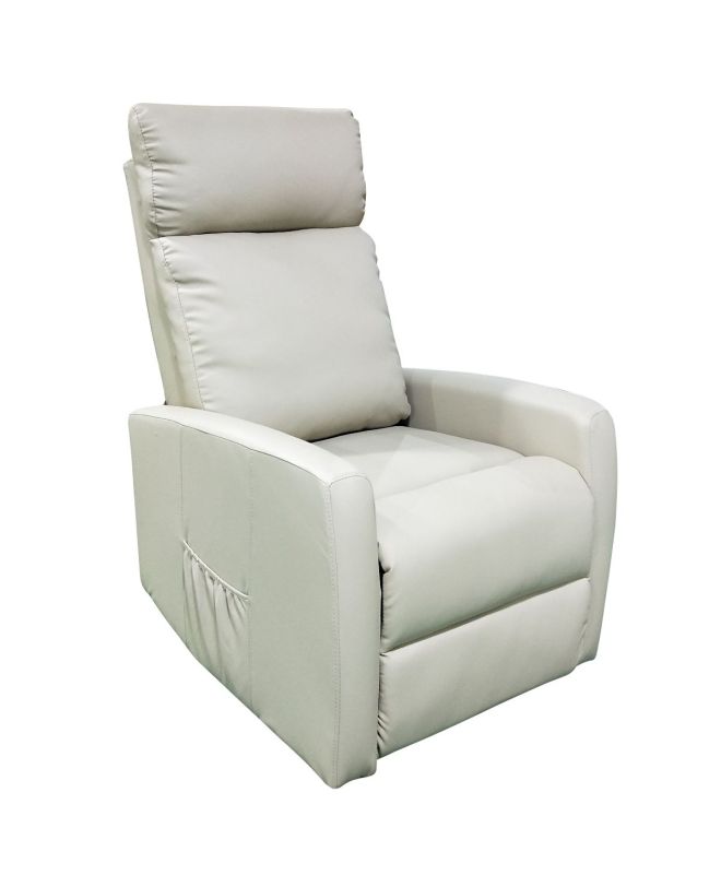 Πολυθρόνα ArteLibre Relax Με Ανύψωση BLUEBELL Taupe PU 65x92x106cm