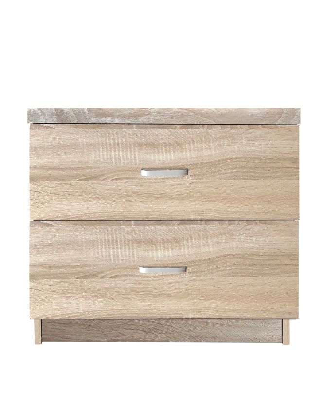 Κομοδίνο ArteLibre SEDUM Φυσικό χρώμα 40x40x45cm