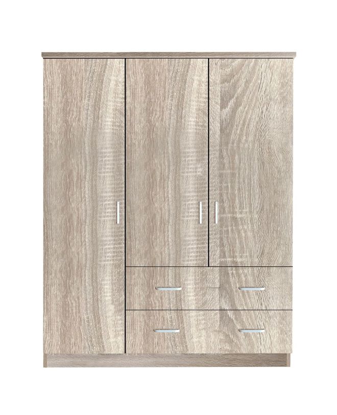 Ντουλάπα ArteLibre LANTERN Φυσικό Χρώμα 150x55x180cm