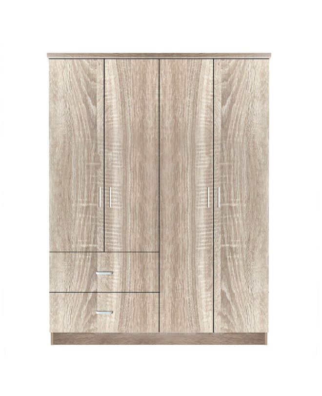 Ντουλάπα ArteLibre HOYA WAX Φυσικό Χρώμα 119x42x181cm