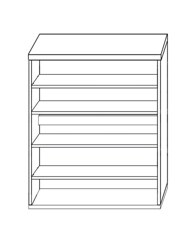 Παπουτσοθήκη ArteLibre IGNE Λευκό Μοριοσανίδα/Μελαμίνη 90x33x100cm