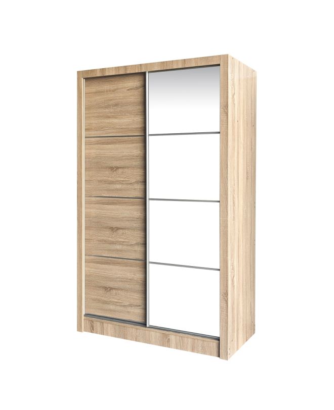 Ντουλάπα ArteLibre SUNNIVA Φυσικό Μοριοσανίδα 120x60x200cm