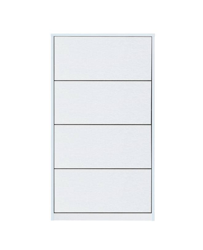 Παπουτσοθήκη ArteLibre DORIT Λευκό Μοριοσανίδα/Μελαμίνη 73x24x148cm