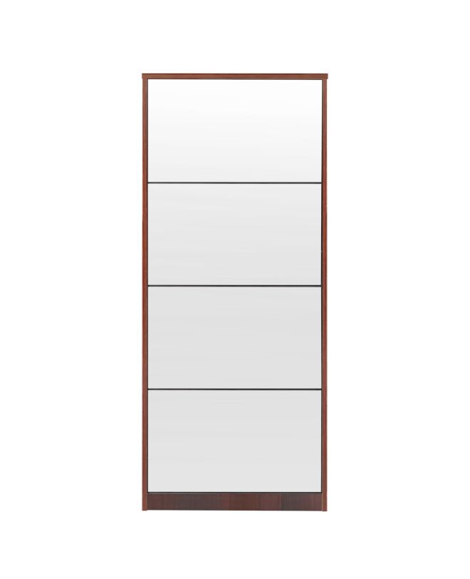 Παπουτσοθήκη ArteLibre LYKKE Καφέ Μοριοσανίδα/Μελαμίνη 50x24x148cm