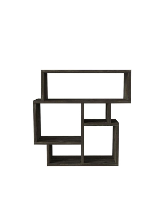 Τραπεζάκι Άκρης ArteLibre LIPSI Wenge Μοριοσανίδα/Μελαμίνη 60x22x60cm