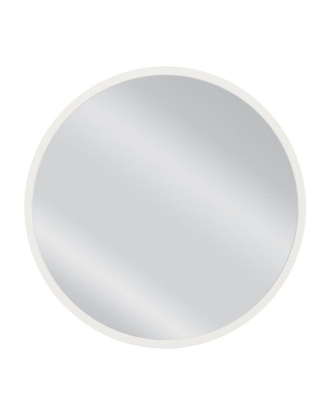 Καθρέπτης Τοίχου ArteLibre MAKUR Λευκό Μοριοσανίδα/Γυαλί 60x60cm