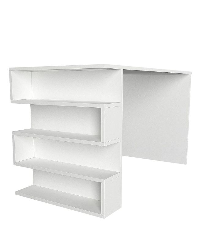 Γραφείο ArteLibre CLEORA Λευκό Μοριοσανίδα/Μελαμίνη 120x60x74cm