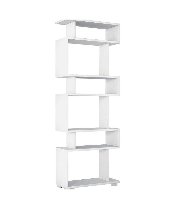 Βιβλιοθήκη OSMOND Λευκό Μοριοσανίδα/Μελαμίνη 60x20x157cm