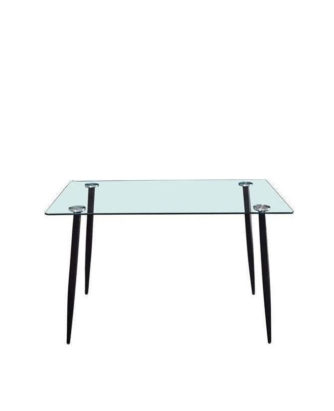 Τραπέζι ArteLibre MONARCH Διάφανο 120x70x75cm