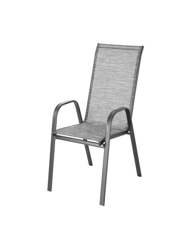 Πολυθρόνα Μεταλλική ArteLibre Neptune Καφέ/Γκρι 55x75x95cm
