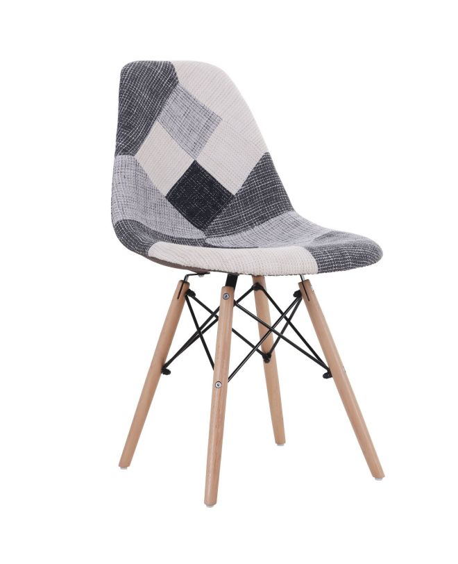 Καρέκλα ArteLibre CORYLOUS Patchwork Ύφασμα/Ξύλο 51x46x82cm