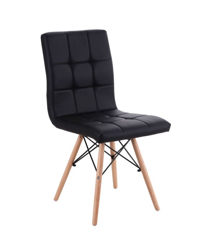 Καρέκλα ArteLibre CUPPLESSUS Μαύρο PU 43x55x86cm