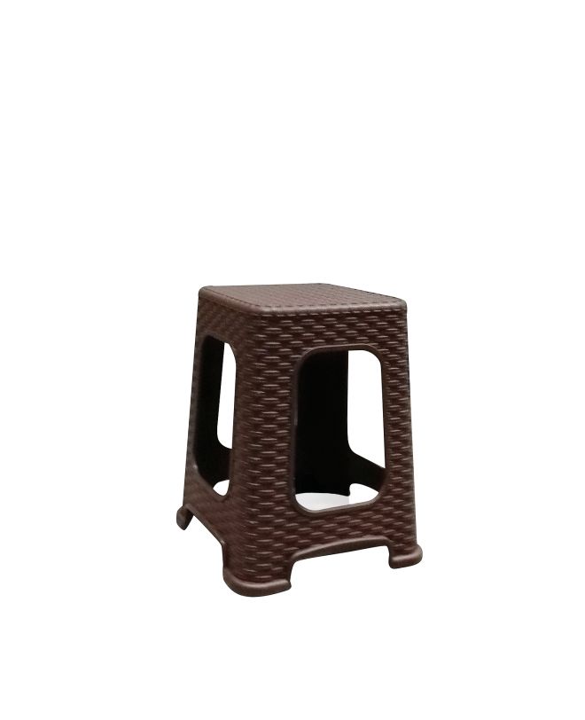 Σκαμπό ArteLibre Καφέ Rattan 35x35x46cm