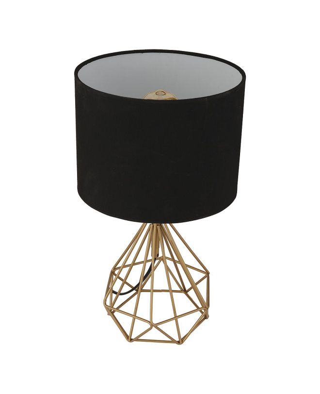 Φωτιστικό Επιτραπέζιο ArteLibre BIE Αντικέ Μέταλλο 22x55cm