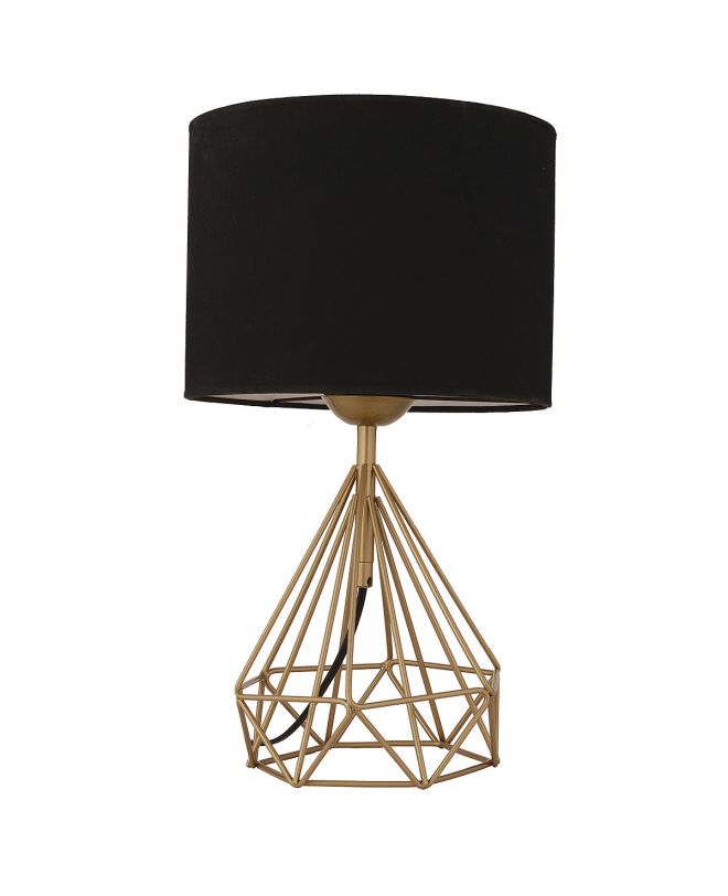 Φωτιστικό Επιτραπέζιο ArteLibre BIE Αντικέ Μέταλλο 22x55cm