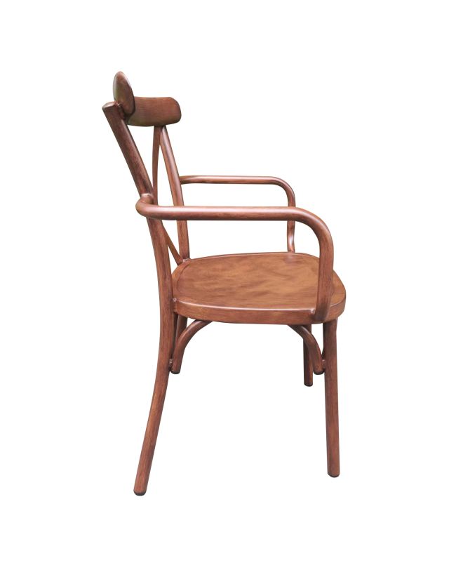 Καρέκλα Κήπου ArteLibre THOMSONS Μπαμπού Αλουμίνιο 52x52x87cm