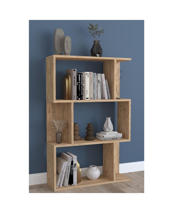 Βιβλιοθήκη ArteLibre IMAMU Δρυς Μοριοσανίδα 53.5x22x108.8cm