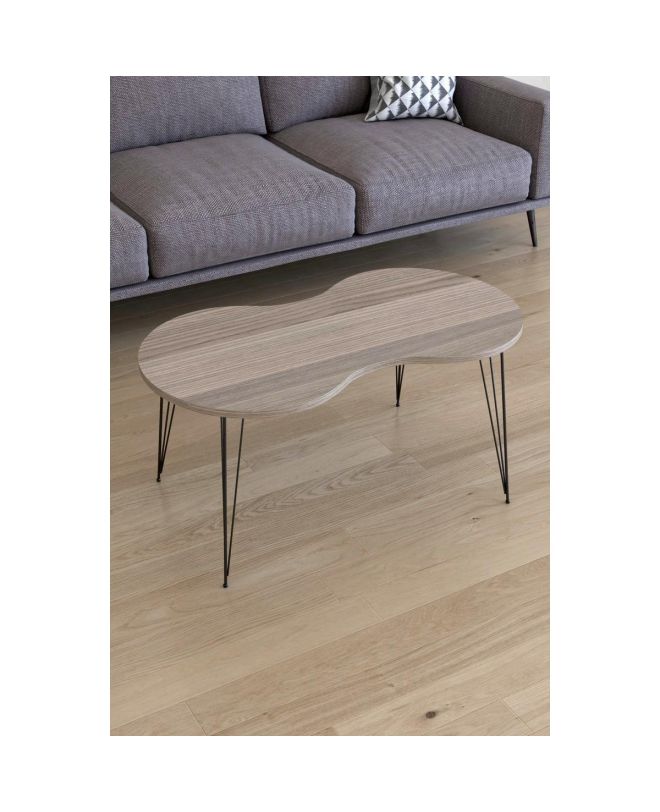 Τραπεζάκι Σαλονιού ArteLibre SADE Cordoba Μοριοσανίδα/Μέταλλο 41x90x40cm