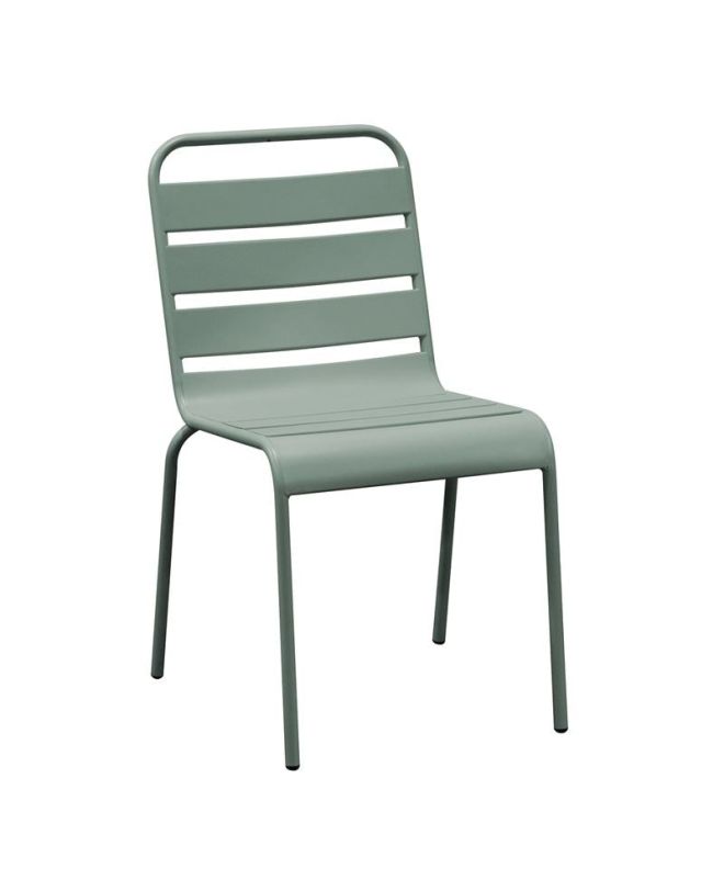 BRIO Καρέκλα-Pro Στοιβαζόμενη Μέταλλο Βαφή Sandy Green 5635C