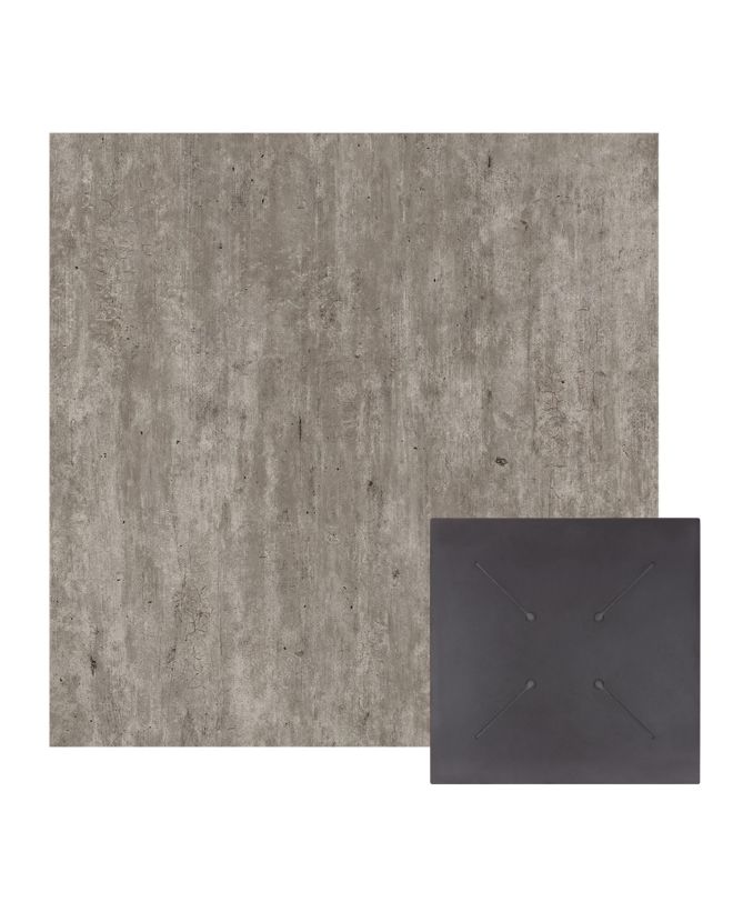 ΕΠΙΦΑΝΕΙΑ ΤΡΑΠΕΖΙΟΥ HPL ΤΕΤΡΑΓΩΝΗ HM5837.37 CONCRETE 60x60εκ.