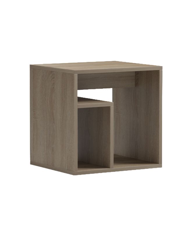 Βοηθητικό τραπέζι Doublo sonoma 40x35x40εκ