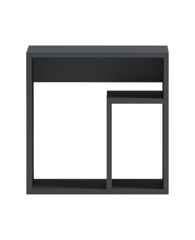 Βοηθητικό τραπέζι Doublo ανθρακί 40x35x40εκ