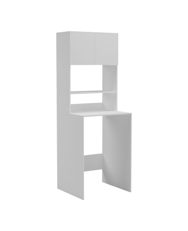 Έπιπλο πλυντηρίου Chaxe λευκό 65x60x183.6εκ