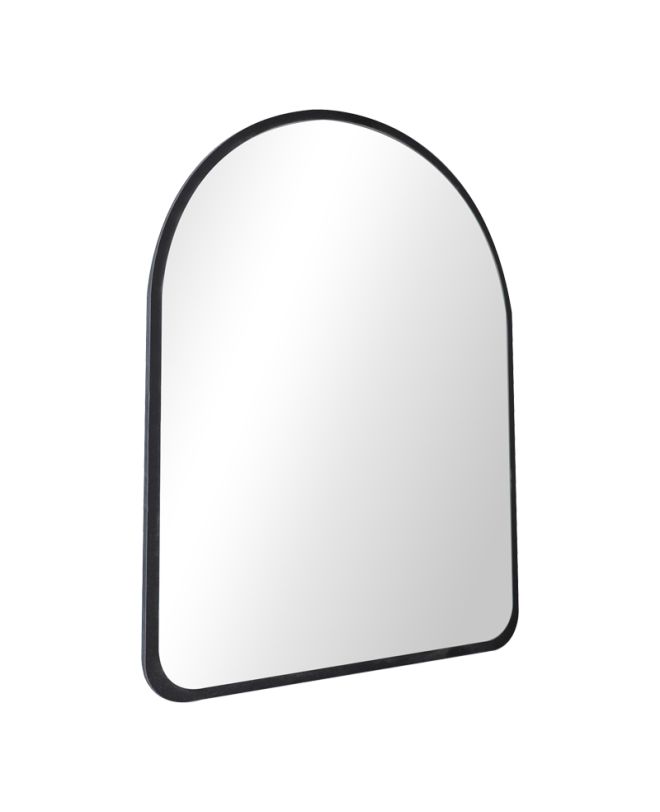 Καθρέπτης Selene μαύρο MDF 46x1.2x60 εκ