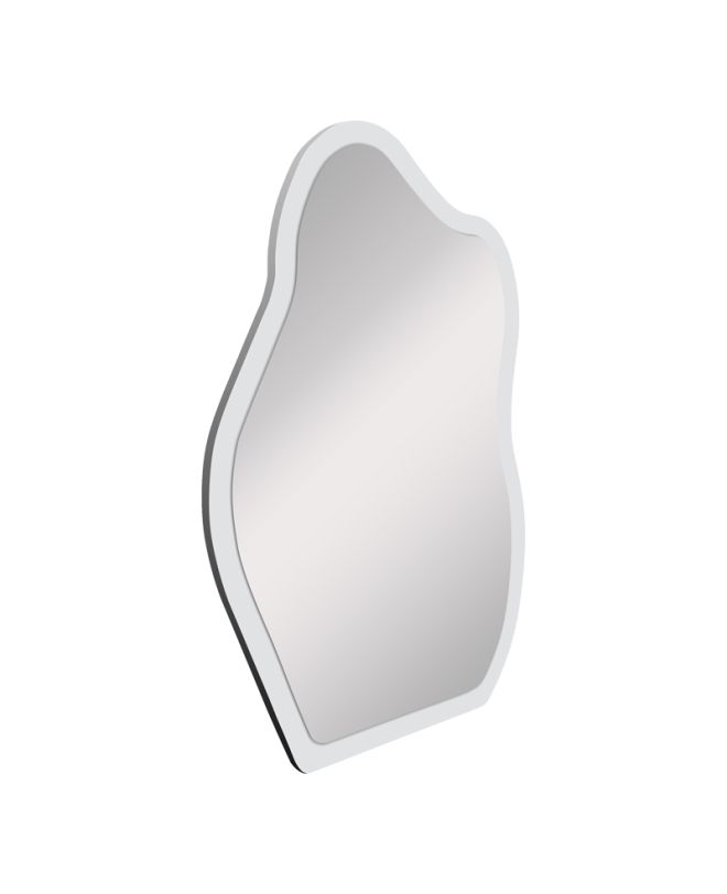 Καθρέπτης Evanthia λευκό MDF 36x1.2x56 εκ