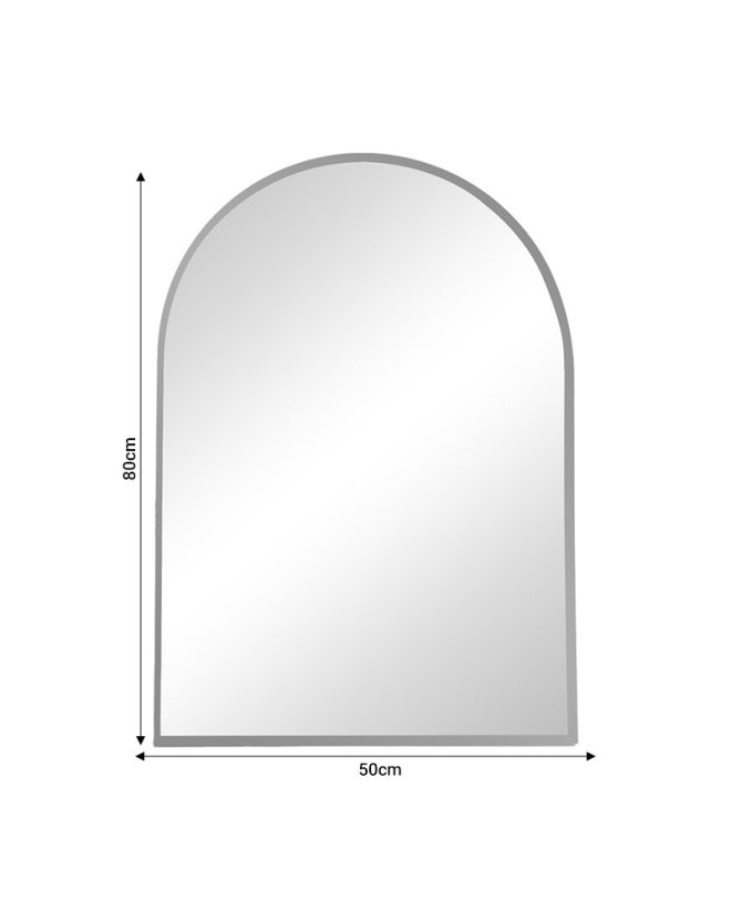 Καθρέπτης Mirrory χρυσό αλουμίνιο 50x2.5x80εκ