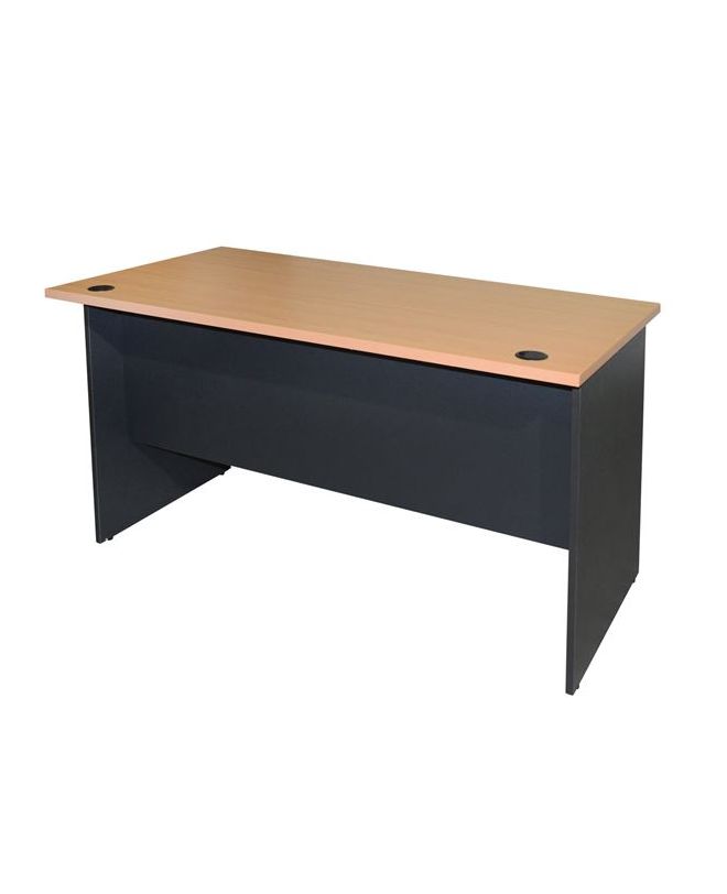 ΓΡΑΦΕΙΟ ΕΠΑΓΓΕΛΜΑΤΙΚΟ SIENNA 120x70x75Y-- HM2015.01 ΓΚΡΙ-ΟΞΙΑ