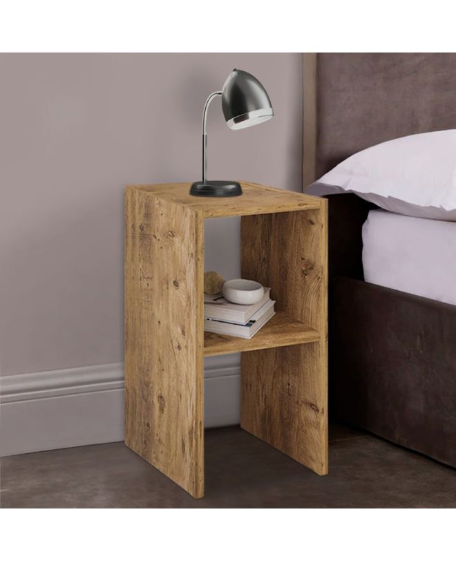 Κομοδίνο Deseo σε oak απόχρωση 30x30x60εκ
