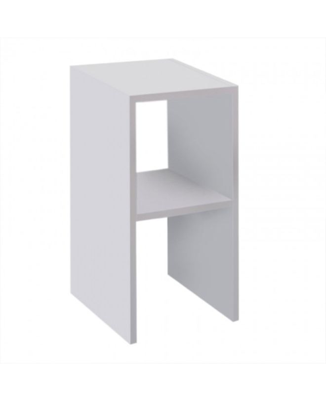 Κομοδίνο Deseo σε λευκή απόχρωση 30x30x60εκ