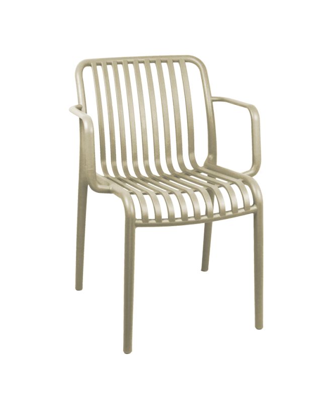 Πολυθρόνα Zoi pp cappuccino 54x57.5x79εκ