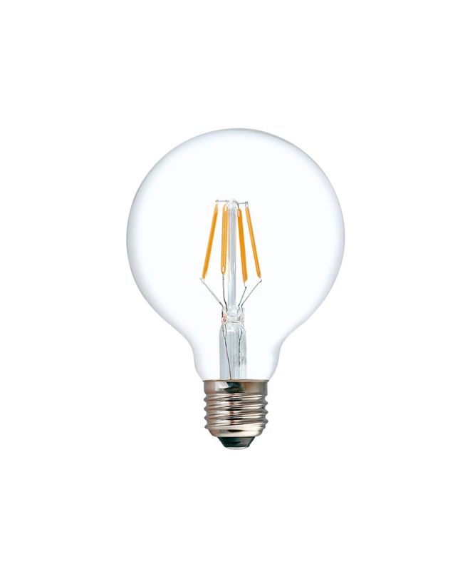 Λαμπτήρας LED G80 Bulb 4W E27 2700K 200-220V clear