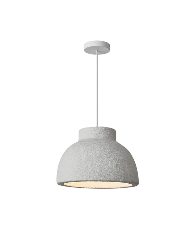 Φωτιστικό οροφής led Jenila E27 ps λευκό Φ30x20εκ