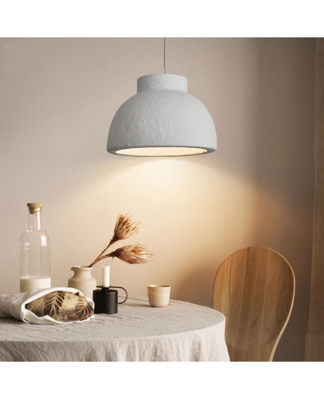 Φωτιστικό οροφής led Jenila E27 ps λευκό Φ59x40εκ