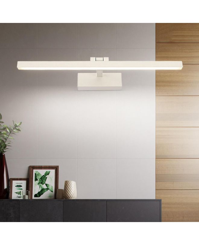 Φωτιστικό τοίχου-απλίκα Debiwen led μέταλλο λευκό 60x10x6εκ